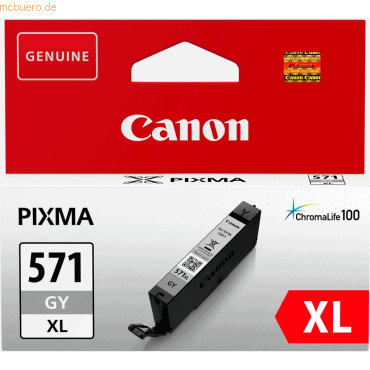 Canon Tintenpatrone Canon CLI-571XL grau von Canon