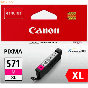 Canon Tintenpatrone Canon CLI-571XL magenta von Canon