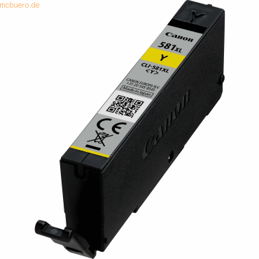 Canon Tintenpatrone Canon CLI-581YXL gelb Canon Tintenpatrone Canon CLI-581YXL gelb von Canon