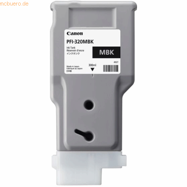 Canon Tintenpatrone Canon PFI320BK black Canon Tintenpatrone Canon PFI320BK black von Canon