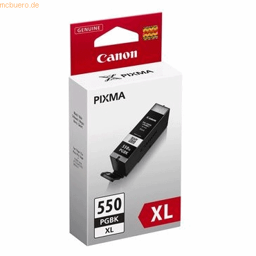 Canon Tintenpatrone Canon PGI-550PGBKXL pigment schwarz von Canon