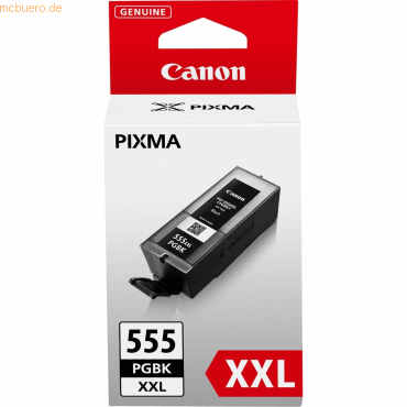 Canon Tintenpatrone Canon PGI-555 XXL schwarz ca. 1.000 Seiten Canon Tintenpatrone Canon PGI-555 XXL schwarz ca. 1.000 Seiten von Canon