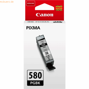 Canon Tintenpatrone Canon PGI-580PGBK pigment schwarz von Canon