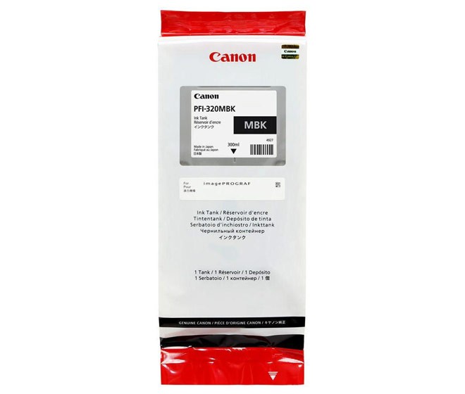 Canon Tintenpatrone PFI-320MBK 300ml mattschwarz Canon Tintenpatrone PFI-320MBK 300ml mattschwarz von Canon