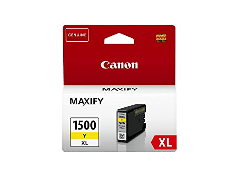Canon Tintenpatrone PGI-1500 XL Y - gelb Yellow 12 ml ORIGINAL für MAXIFY Drucker von Canon
