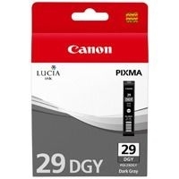 Canon Tintenpatrone dunkelgrau PGI-29DGY, 4870B001 von Canon