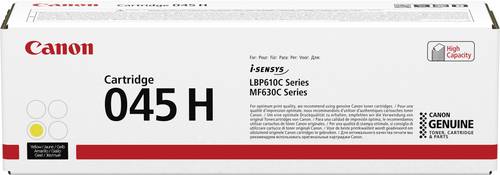 Canon Toner 045H Original Gelb 2200 Seiten 1243C002 Canon Toner 045H Original Gelb 2200 Seiten 1243C002 von Canon