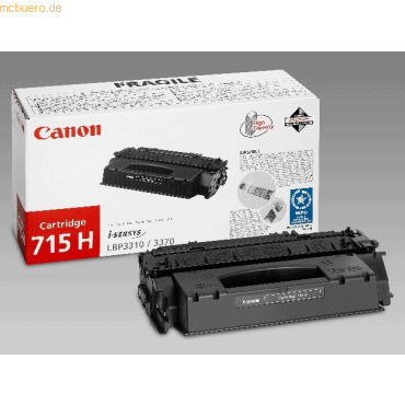 Canon Toner Canon 715H schwarz Canon Toner Canon 715H schwarz von Canon