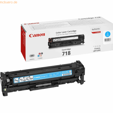 Canon Toner Canon 718C cyan von Canon