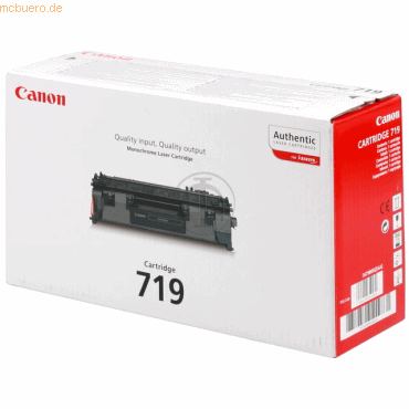 Canon Toner Canon 719 schwarz 6400 Seiten von Canon