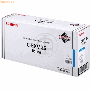 Canon Toner Canon C-EXV26C cyan von Canon