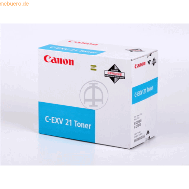 Canon Toner Canon CEXV21C cyan von Canon