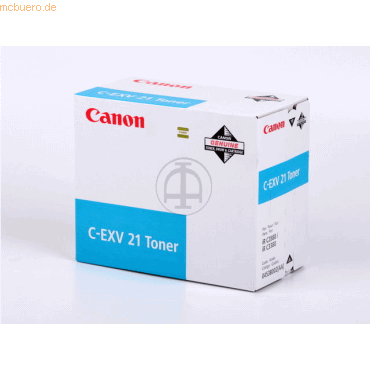 Canon Toner Canon CEXV21C cyan Canon Toner Canon CEXV21C cyan von Canon