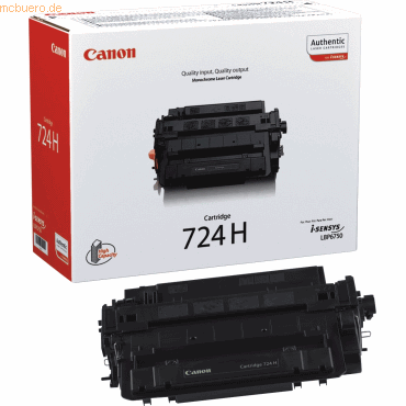 Canon Toner Canon CRG724H schwarz von Canon