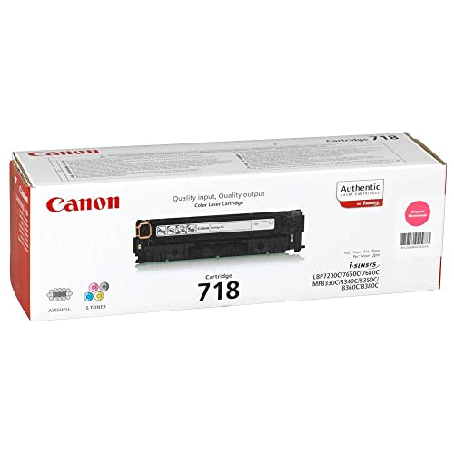 Canon Toner Cartridge 718 M - magenta - Standard von Canon