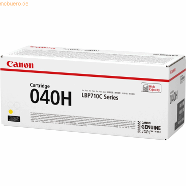 Canon Toner-Kartusche Canon 0455C001 gelb von Canon