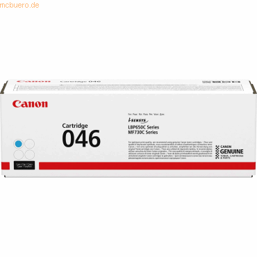 Canon Toner-Kartusche Canon 046 cyan von Canon