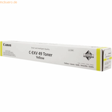 Canon Toner-Kit Canon C-EXV49Y gelb Canon Toner-Kit Canon C-EXV49Y gelb von Canon