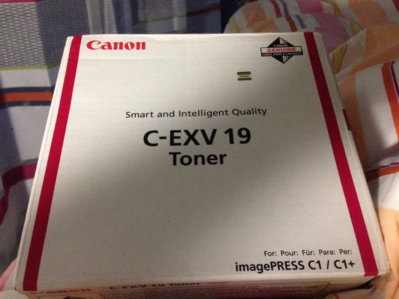 Canon Toner magenta (0399B002) , C-EXV19M von Canon