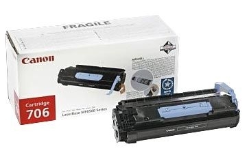 Canon Toner schwarz, Cartridge 706 von Canon