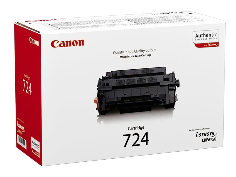 Canon Toner schwarz (3481B002) , 724 von Canon