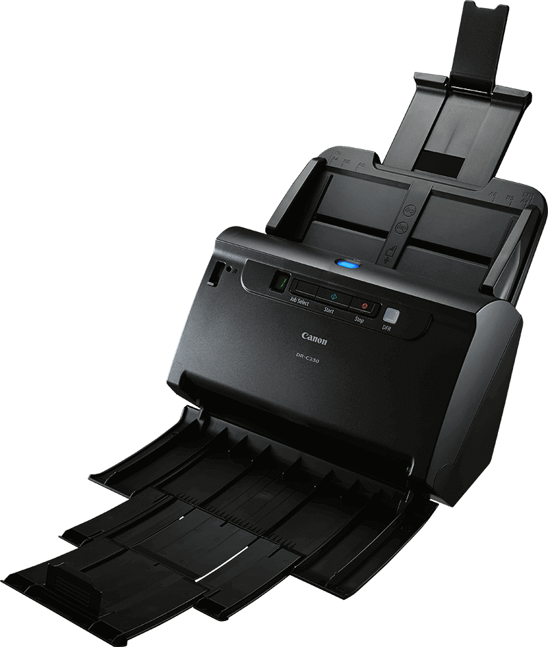 Canon imageFORMULA DR-C230 - Dokumentenscanner - Duplex - Legal - 600 dpi x 600 dpi - bis zu 30 Seiten/Min. (einfarbig) / bis zu 30 Seiten/Min. (Farbe) - automatischer Dokumenteneinzug (60 Blätter) - bis zu 3500 Scanvorgänge/Tag - USB 2.0 von Canon