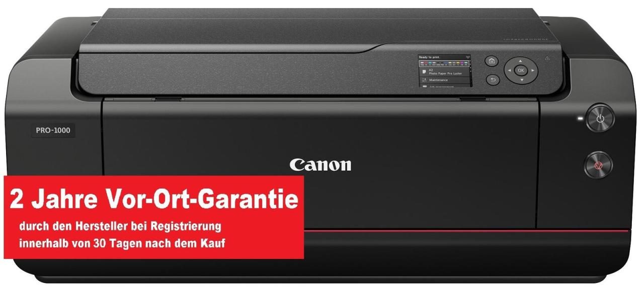 Canon imagePROGRAF PRO-1000 Großformatdrucker 43,18 cm (17") von Canon