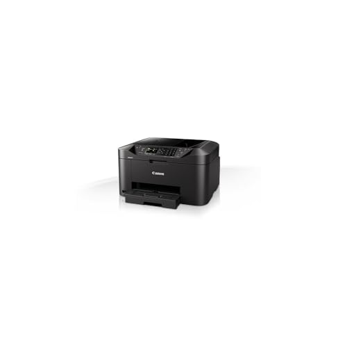 Canon maxif mb2150 Multifunktionsgerät Tintenstrahldrucker 19 ipm in schwarz und weiß Farben ipm 13 1200 x 600 DPI schwarz/anthrazit von Canon