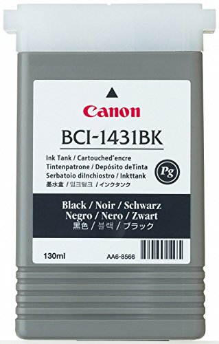 Canon pigmentiert BCI-1431 Tintenpatrone Bk (8963A001) 1x 130ml für W6200 von Canon