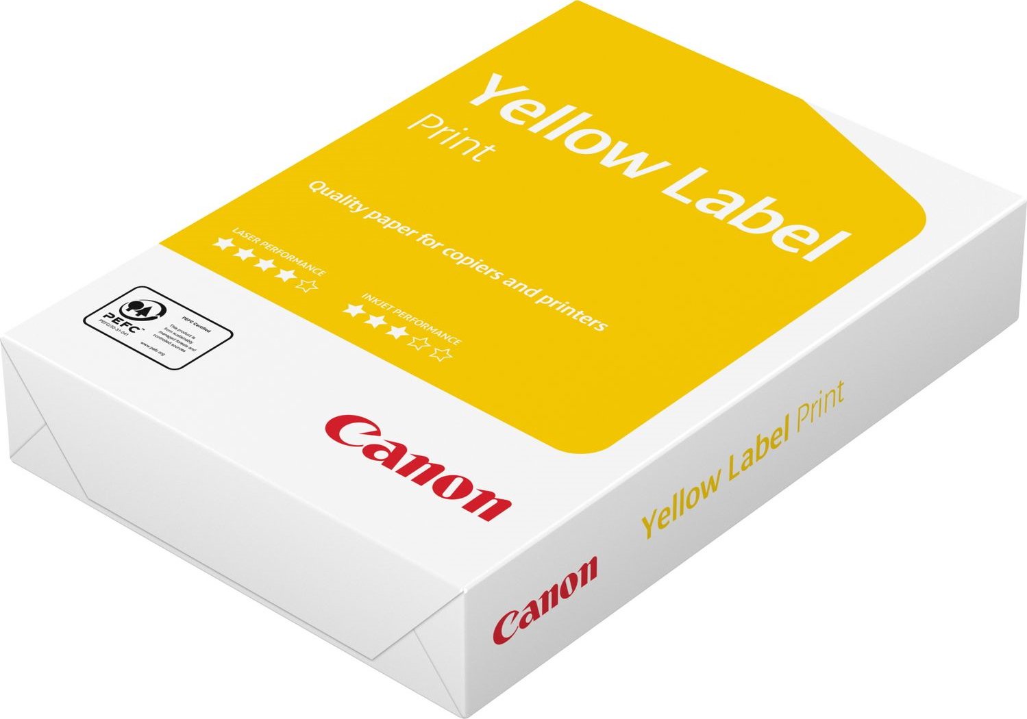 Océ Yellow Label Print WOP513 - 106 Mikron - weiß - A4 (210 x 297 mm) - 80 g/m² - 500 Blatt Normalpapier (97002930) von Canon