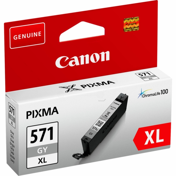 Original Canon 0335C001 / CLI571GYXL Tintenpatrone grau Original Canon 0335C001 / CLI571GYXL Tintenpatrone grau von Canon