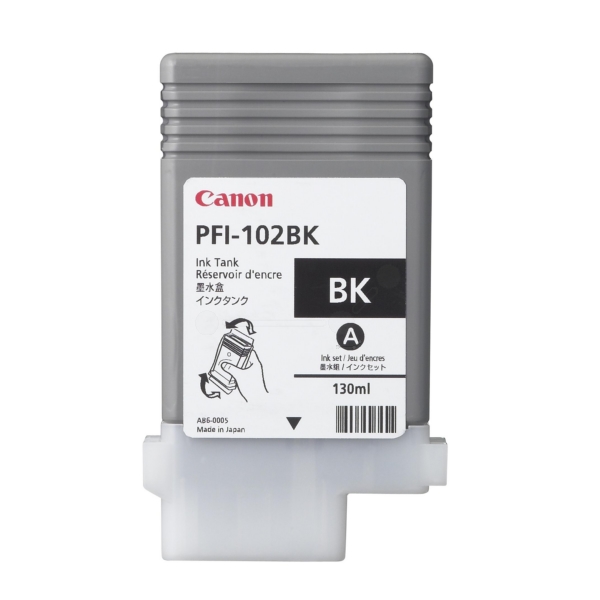 Original Canon 0895B001 / PFI102BK Tintenpatrone schwarz Original Canon 0895B001 / PFI102BK Tintenpatrone schwarz von Canon