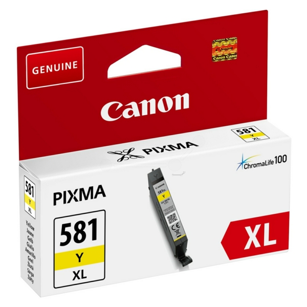 Original Canon 2051C001 / CLI581YXL Tintenpatrone gelb Original Canon 2051C001 / CLI581YXL Tintenpatrone gelb von Canon