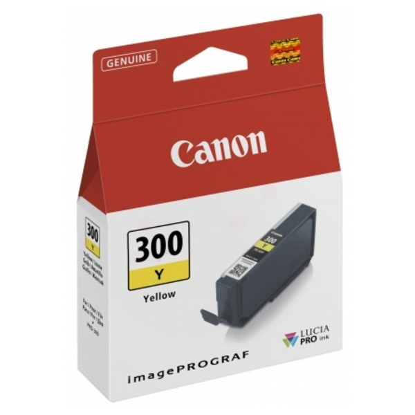 Original Canon 4196C001 / PFI300Y Tintenpatrone gelb Original Canon 4196C001 / PFI300Y Tintenpatrone gelb von Canon