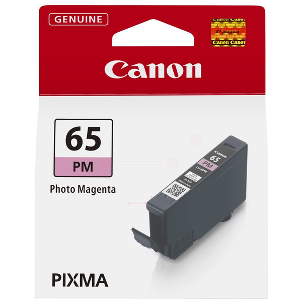 Original Canon 4221C001 / CLI65PM Tintenpatrone magenta hell Original Canon 4221C001 / CLI65PM Tintenpatrone magenta hell von Canon