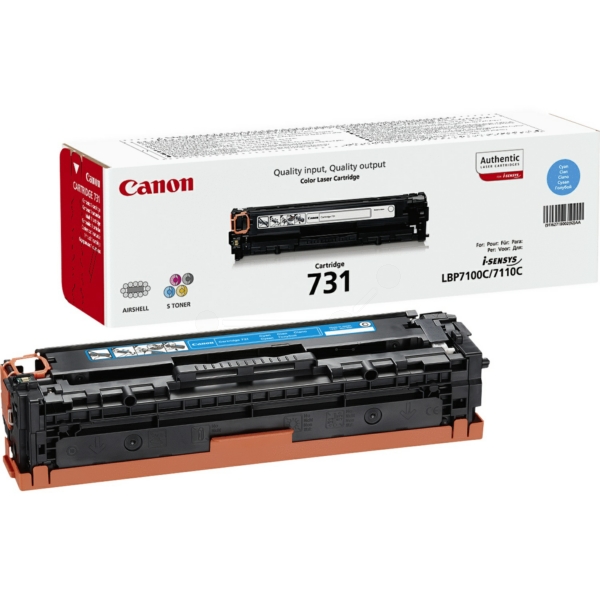 Original Canon 6271B002 / 731C Toner cyan Original Canon 6271B002 / 731C Toner cyan von Canon