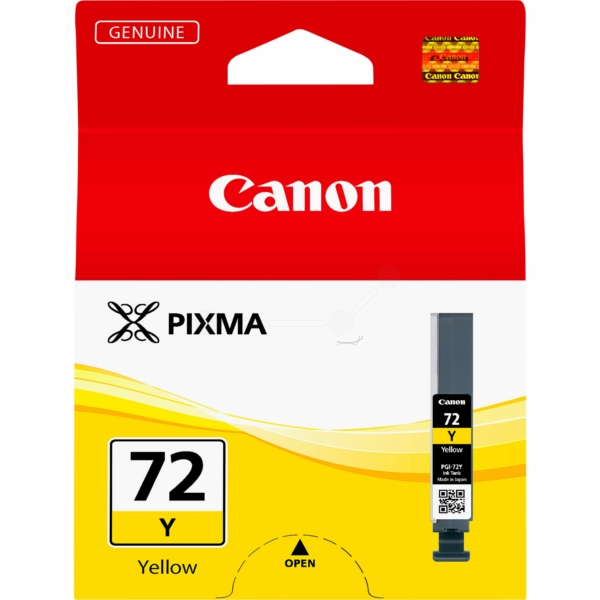 Original Canon 6406B001 / PGI72Y Tintenpatrone gelb Original Canon 6406B001 / PGI72Y Tintenpatrone gelb von Canon