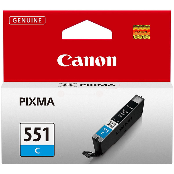 Original Canon 6509B001 / CLI551C Tintenpatrone cyan Original Canon 6509B001 / CLI551C Tintenpatrone cyan von Canon