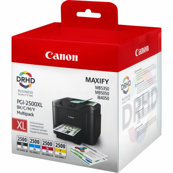 Original Canon 9254B004 / PGI2500XLBKCMY Tintenpatrone MultiPack Original Canon 9254B004 / PGI2500XLBKCMY Tintenpatrone MultiPack von Canon