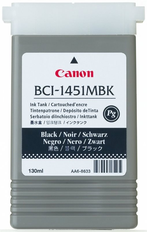 Original Tintenpat. für Canon W6400 - mattschwarz von Canon