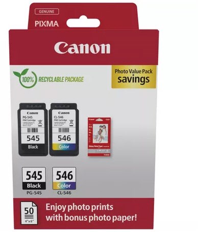 PG-545/CL-546 Photo Value Pack PG-545/CL-546 Photo Value Pack von Canon