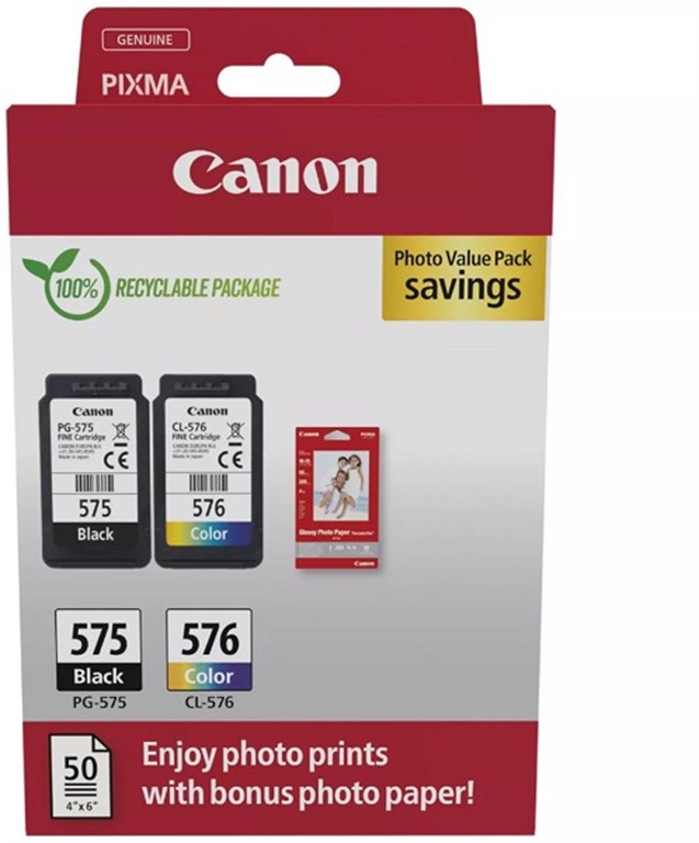 Canon PG-575/CL-576 Photo Value Pack Canon PG-575/CL-576 Photo Value Pack von Canon