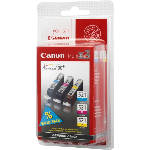 Tinte Multipack CLI-521 von Canon