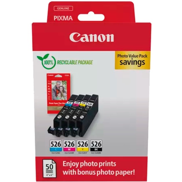 Tinte Photo Value Pack CLI-526 von Canon