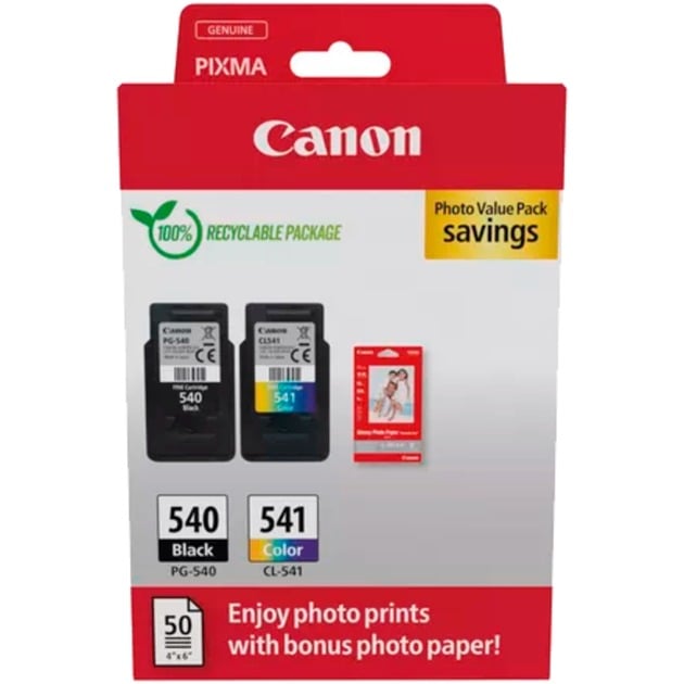 Tinte Photo Value Pack PG-540/CL-541 Tinte Photo Value Pack PG-540/CL-541 von Canon