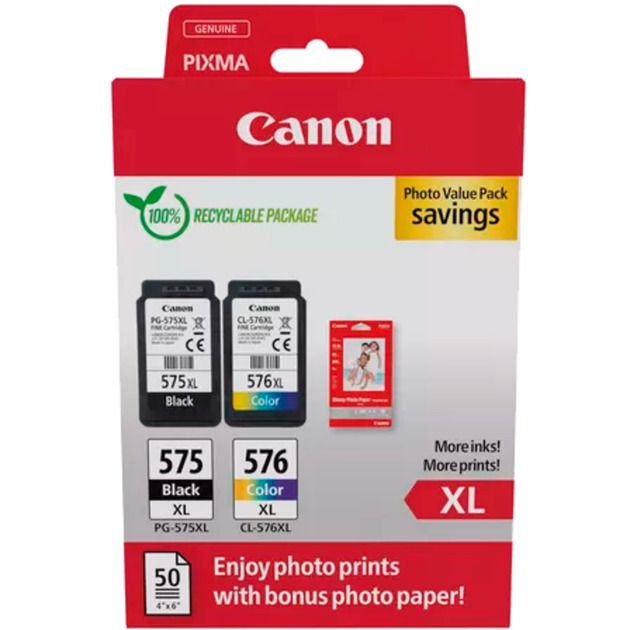 Tinte Photo Value Pack PG-575XL /CL-576XL von Canon