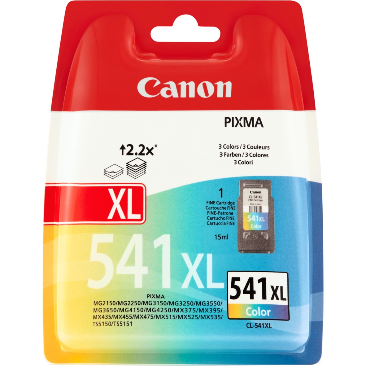 Tinte farbig CL-541XL von Canon