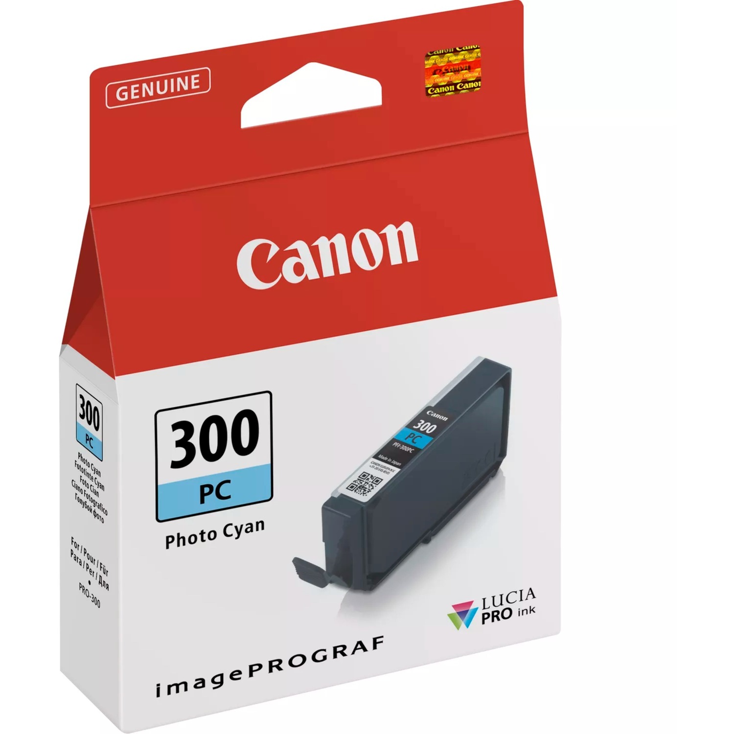 Tinte foto-cyan PFI-300PC (4197C001) von Canon