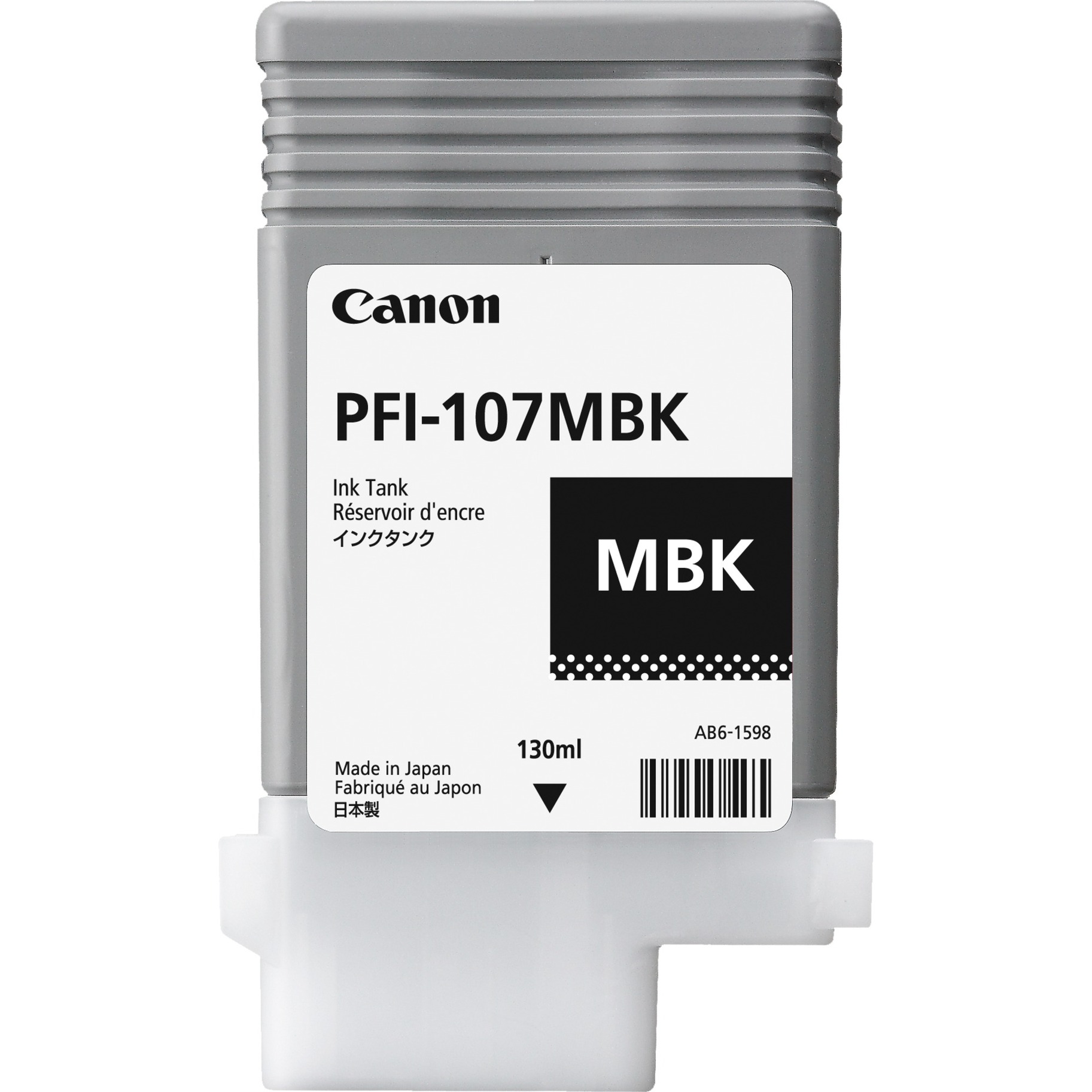 Tinte mattschwarz PFI-107MBK von Canon