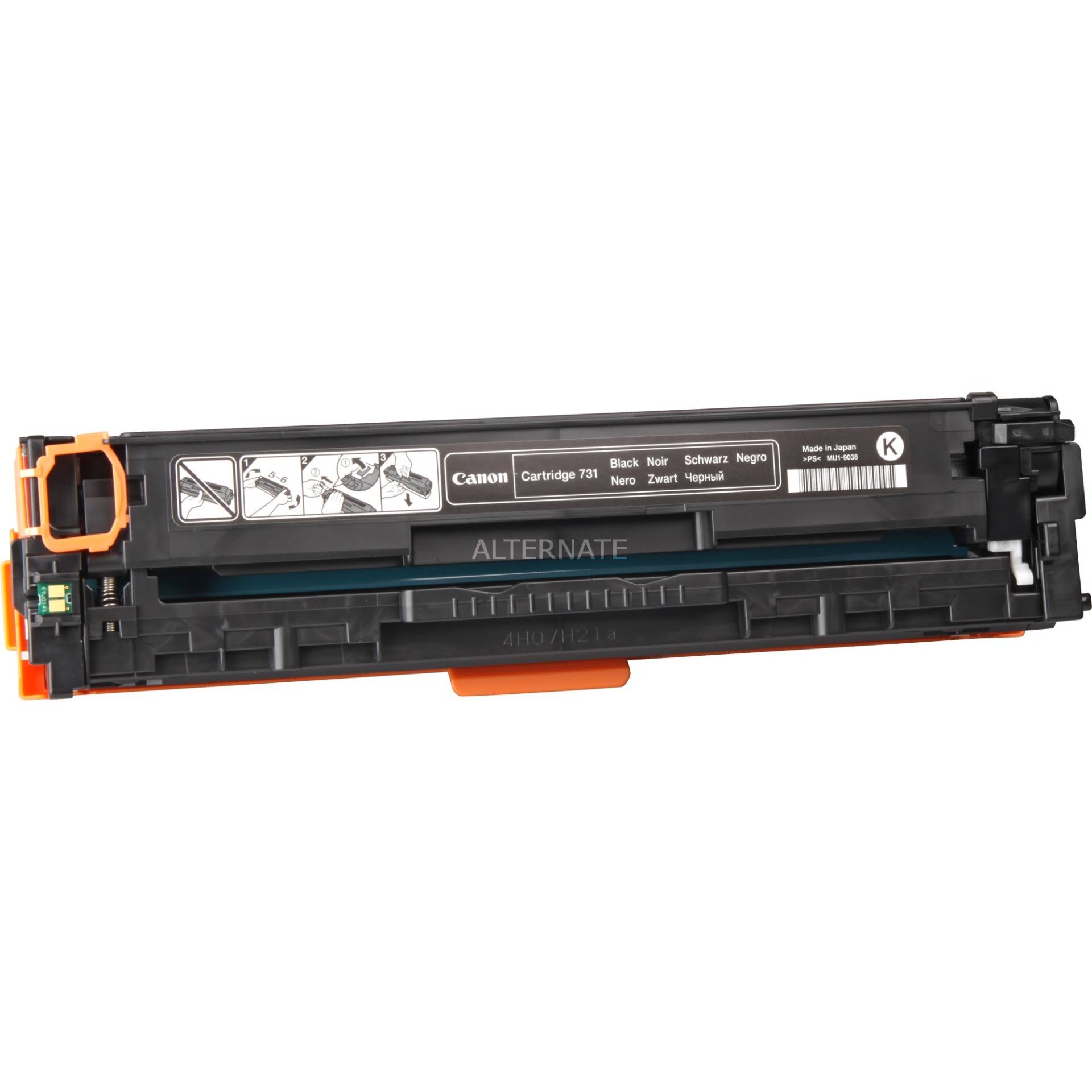 Toner schwarz 731 von Canon